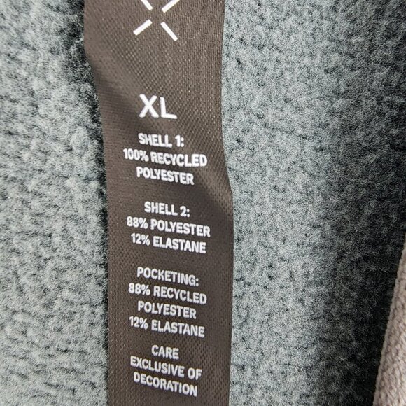 Ten Thousand Jacket Mens XL Gray Green Sherpa Tech Jacket NWT - Picture 6 of 8